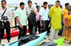 Minister Madhwaraj for green  initiatives on St Marys Island